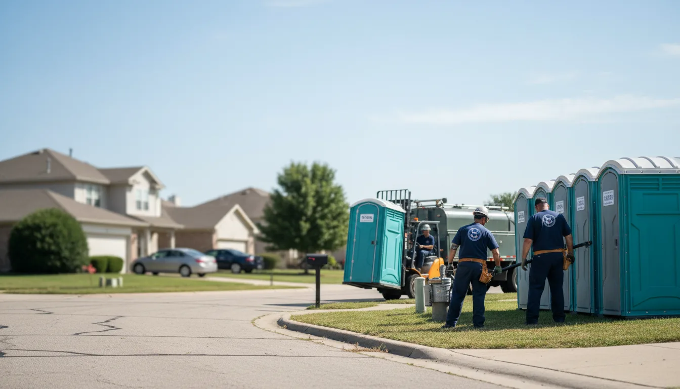 Porta Potty Rental in Colleyville, TX near me